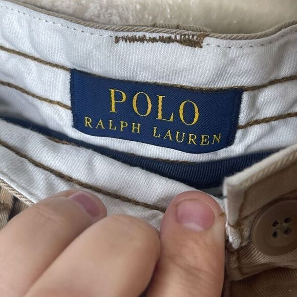 Polo Ralph Lauren Shorts Men's 32 Khaki Chino Pockets Classic Utility Preppy - Picture 5 of 11